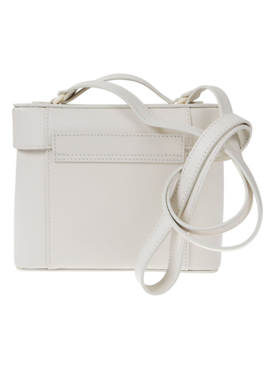 Shop Gia Borghini Small Shoulder Bag In Cream