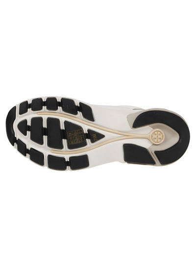 Shop Tory Burch Good Luck Sneakers In White/new Ivory/cerbiatto
