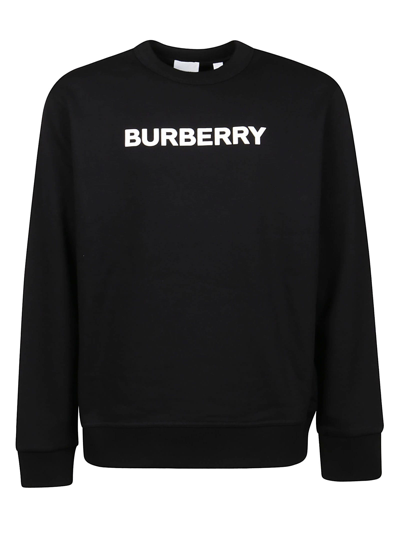 Shop Burberry Burlow Sweatshirt In Black