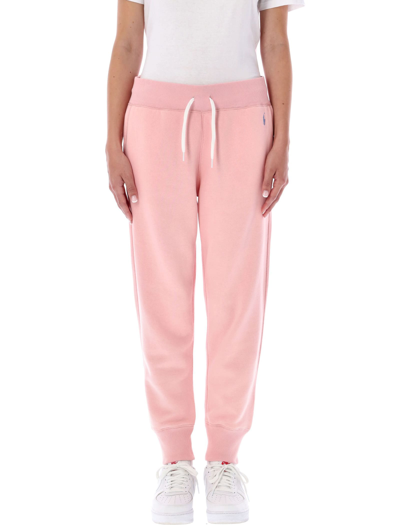 Shop Polo Ralph Lauren Tracksuit Pants In Pink