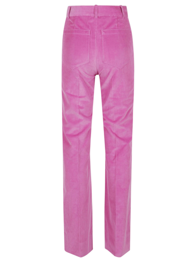 Shop Victoria Beckham Corduroy Alina Trouser In Lilac