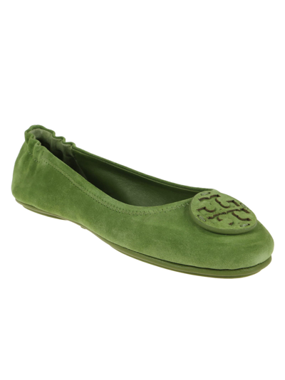 Shop Tory Burch Minnie Travel Ballet In Shiso