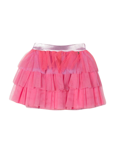 Shop Simonetta Shocking Pink Skirt Girl ,