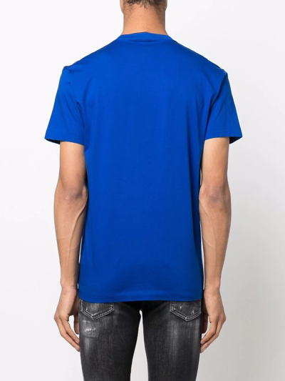 Dsquared2 Logo-print T-shirt In Blue