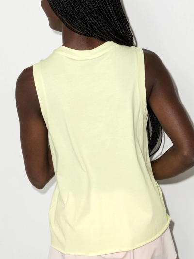 Shop P.e Nation Endurance Organic Cotton Tank Top In Green