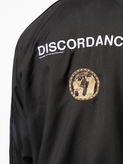 Children Of The Discordance Patterned-jacquard Bomber Jacket In Multicolor