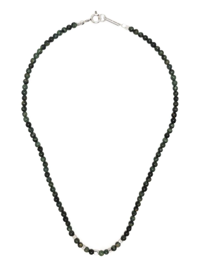 Shop Isabel Marant Bead-chain Necklace In Green