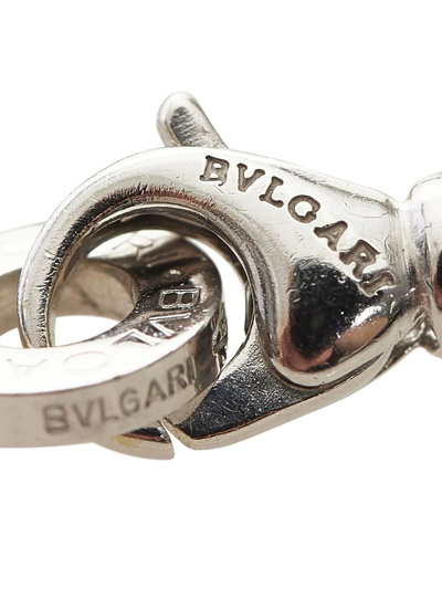 Pre-owned Bvlgari B.zero1 18k白金手链 In Silver
