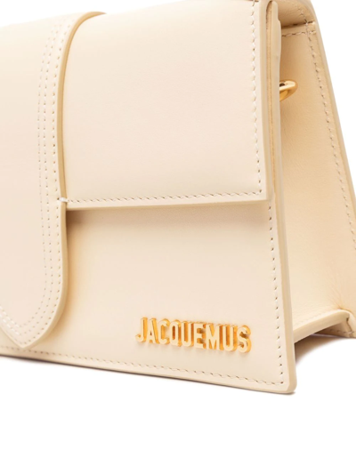 Shop Jacquemus Le Grand Bambino Tote Bag In Neutrals