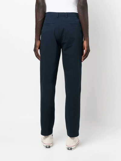 Apc Slim-cut Chinos In Blue