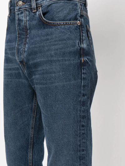 Shop Haikure Straight-leg Jeans In Blue