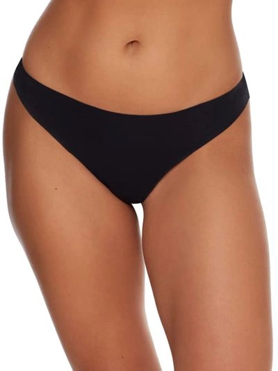 Shop Bare The Easy Everyday No Show Thong In Black