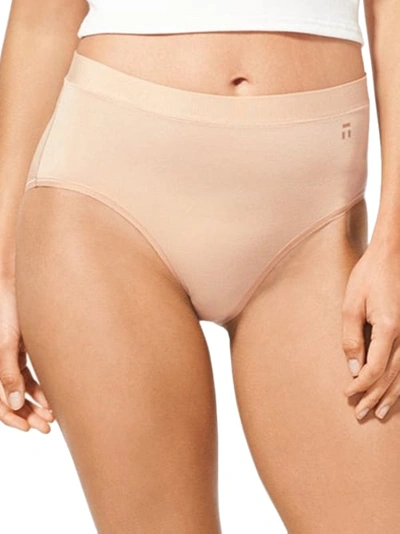 Shop Tommy John Second Skin High Rise Brief In Maple Sugar