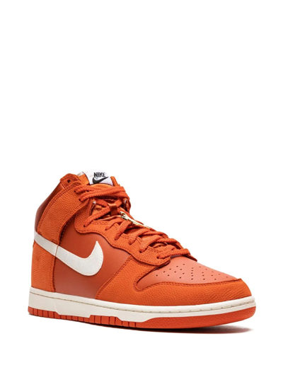 Shop Nike X Nba X Wnba Dunk Hi Emb “one Game” Sneakers In Orange
