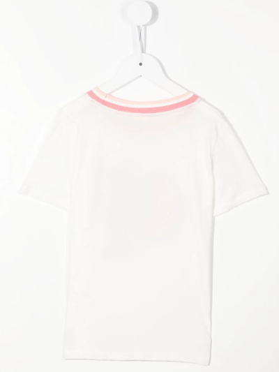 Shop Zimmermann Graphic-print Cotton T-shirt In Weiss