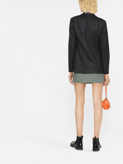 P.a.r.o.s.h Single-breasted Blazer Jacket In Grau