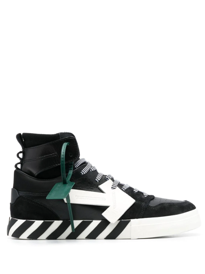 Shop Off-white Vulcanized High-top Sneakers