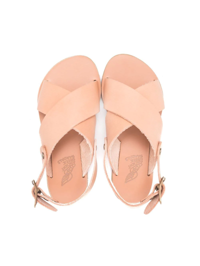 Shop Ancient Greek Sandals Maria Open-toe Sandals In Neutrals