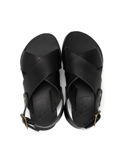 Ancient Greek Sandals Maria Open-toe Sandals In Black