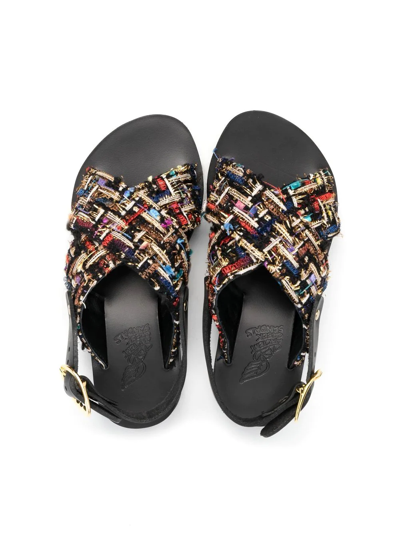 Ancient Greek Sandals Maria Open-toe Sandals In Black