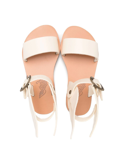 Shop Ancient Greek Sandals Ikaria Open-toe Sandals In White