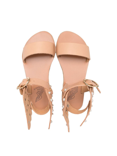 Shop Ancient Greek Sandals Ikaria Open-toe Sandals In Neutrals