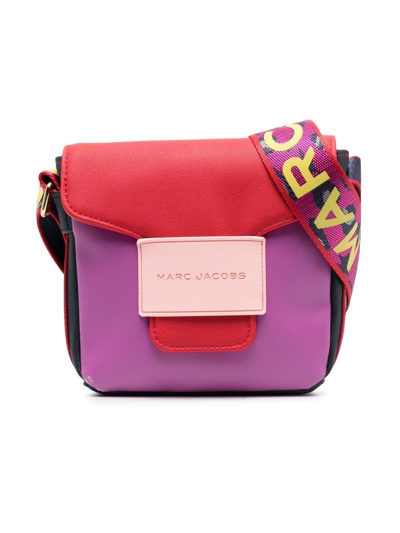 The Marc Jacobs Kids' Logo-patch Satchel Bag In Red | ModeSens