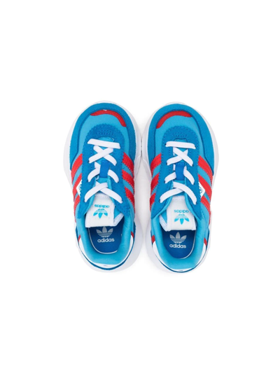 Adidas Originals Retropy Low-top Sneakers In Blue