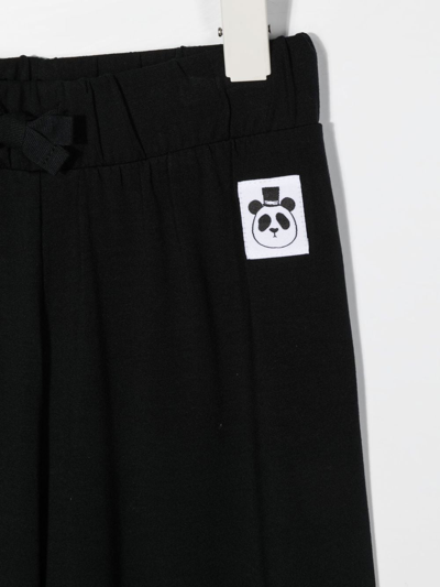 Shop Mini Rodini Logo Tracksuit Bottoms In Black