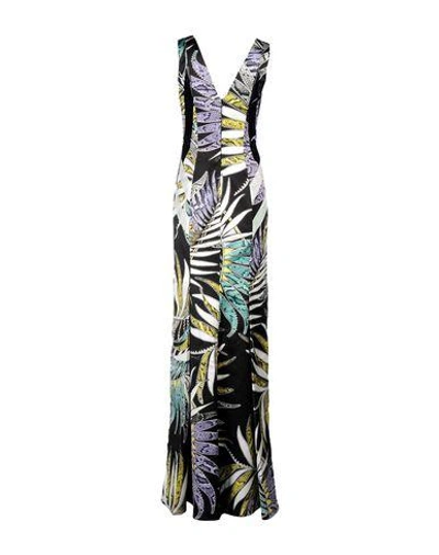 Shop Just Cavalli Long Dresses In Black