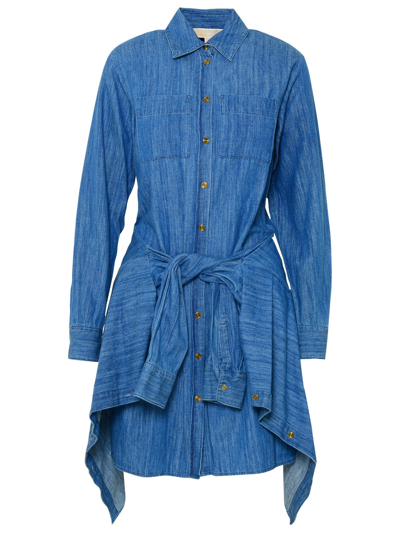 Shop Michael Michael Kors Light Blue Short Dress