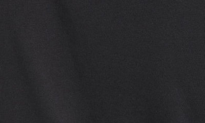 Shop Frame Frankie Puff Sleeve Organic Cotton Knit Top In Noir