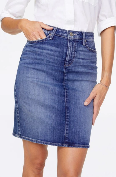 Shop Nydj Five Pocket Skirt In Alton