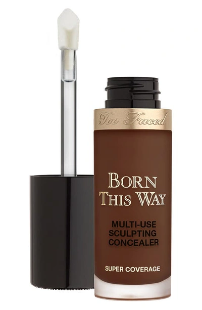 Shop Too Faced Born This Way Super Coverage Concealer In Ganache