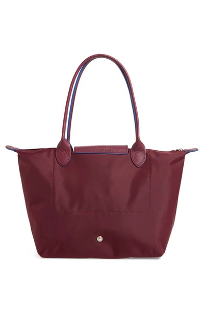 Shop Longchamp Medium Le Pliage Club Shoulder Tote In Plum