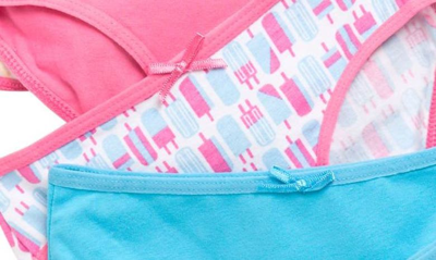 Shop Nordstrom Rack Kids' Hipster Cut Panties In Summer Popsicle Pack