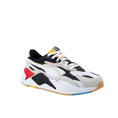 Pre-owned Puma Rs-x³ Unity Lace-up Multicolor Synthetic Mens Trainers 373308 01