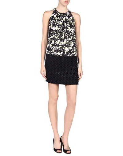 Shop Kenzo Short Dress In Black