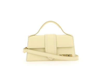 Shop Jacquemus Le Bambino Tote Bag In Beige