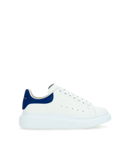 Shop Alexander Mcqueen Sneakers In White/paris Blue 161