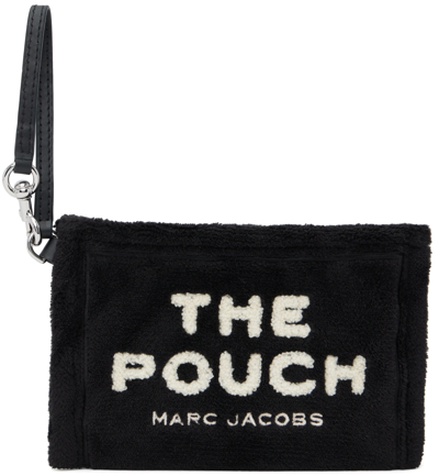 Shop Marc Jacobs Black 'the Terry Pouch' Pouch In 001 Black