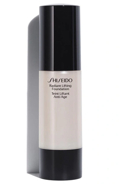 Shop Shiseido Radiant Lifting Foundation, 1 oz In O40 Natural Fair Ochre