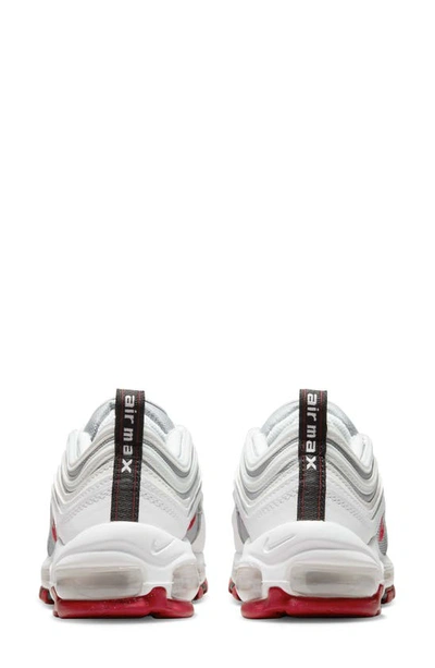 Shop Nike Kids' Air Max 97 Sneaker In White/ Red/ Grey