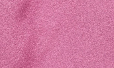 Vince Flutter Sleeve Drape Silk Top In Camelia