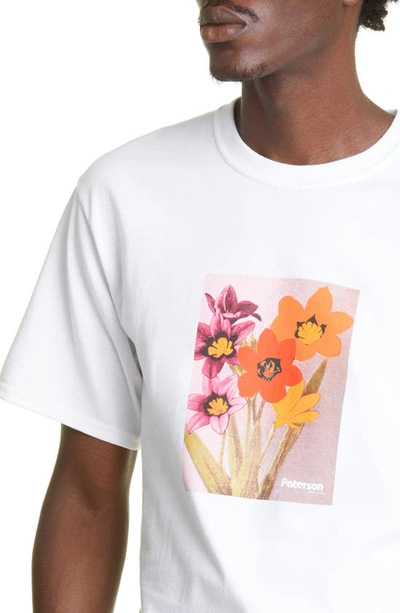 Shop Paterson House Of Flowers Graphic Tee In White