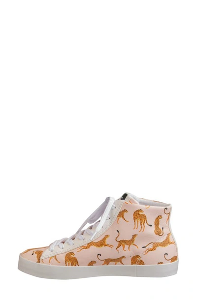 Shop Otbt Hologram Print Sneaker In Cheetah Leather