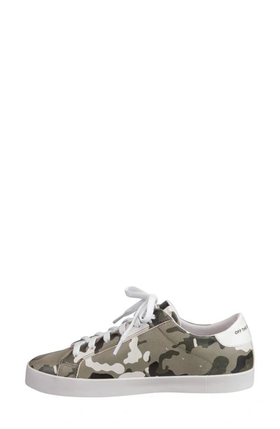 Shop Otbt Court Print Sneaker In Camo Leather