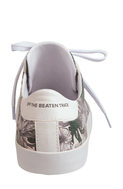 Shop Otbt Court Print Sneaker In Tropical Leather