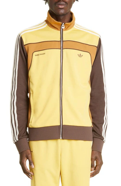 Shop Adidas X Wales Bonner Track Jacket In St Fade Gold