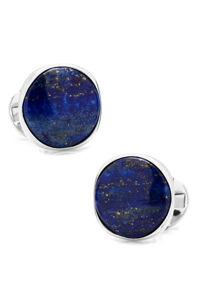 Shop Cufflinks, Inc Lapis Lazuli Cuff Links In Blue